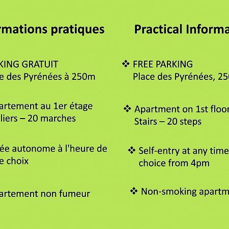 Le Montferrat - 65M2 - 2 Chambres - Rue De La Grotte - Hyper Centre Lourdes Eksteriør billede