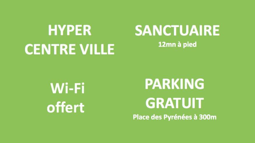Le Montferrat - 65M2 - 2 Chambres - Rue De La Grotte - Hyper Centre Lourdes Eksteriør billede