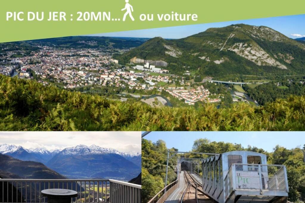 Le Montferrat - 65M2 - 2 Chambres - Rue De La Grotte - Hyper Centre Lourdes Eksteriør billede