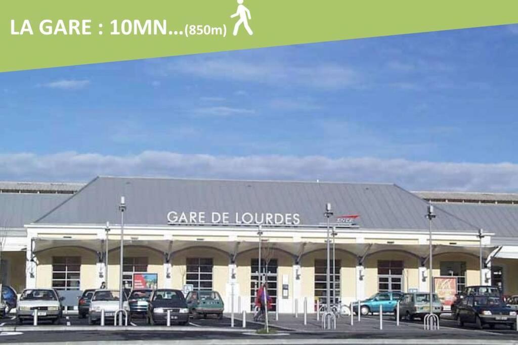 Le Montferrat - 65M2 - 2 Chambres - Rue De La Grotte - Hyper Centre Lourdes Eksteriør billede