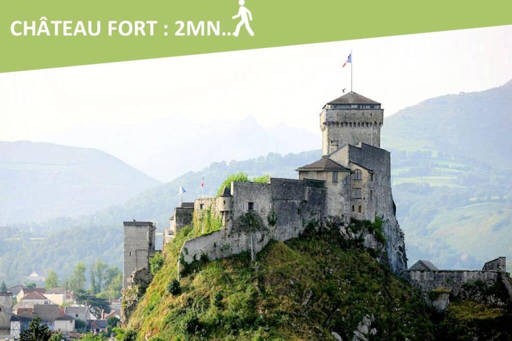 Le Montferrat - 65M2 - 2 Chambres - Rue De La Grotte - Hyper Centre Lourdes Eksteriør billede